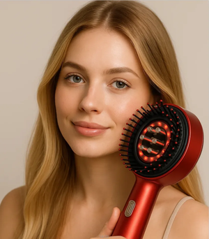 Brosse chauffante massage