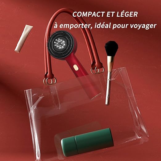 brosse chauffante massage