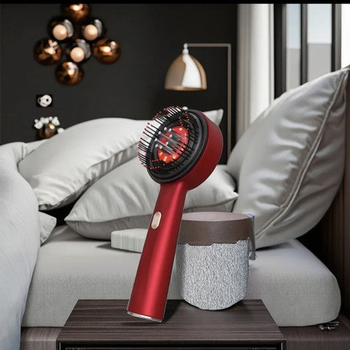 Brosse massage chauffante